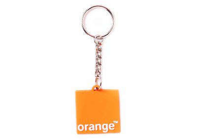 Orange nyckelring